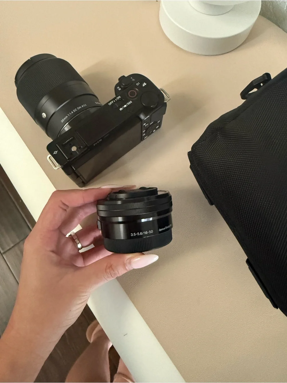 Sony ZV E10 Mirrorless Camera Kit with 2 Lenses & Accessories